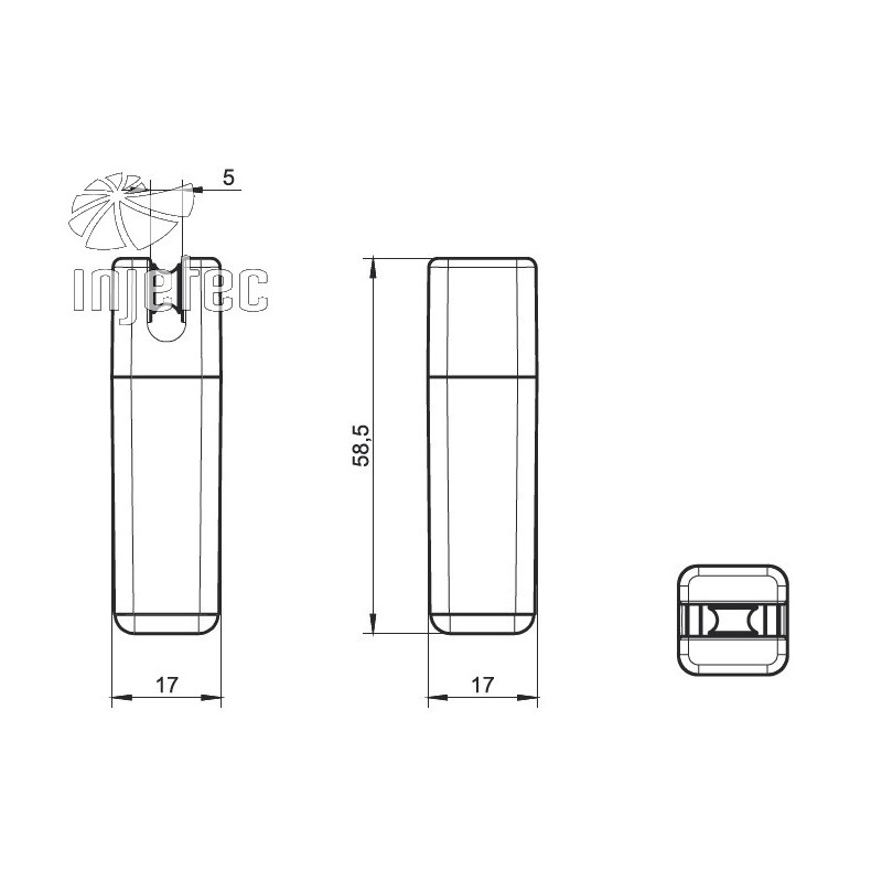 Pingente Brigth sem gravação