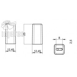 Puxador externo sem gravação