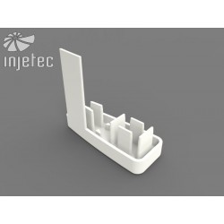 Tampa da base 4217 com aba para gravação