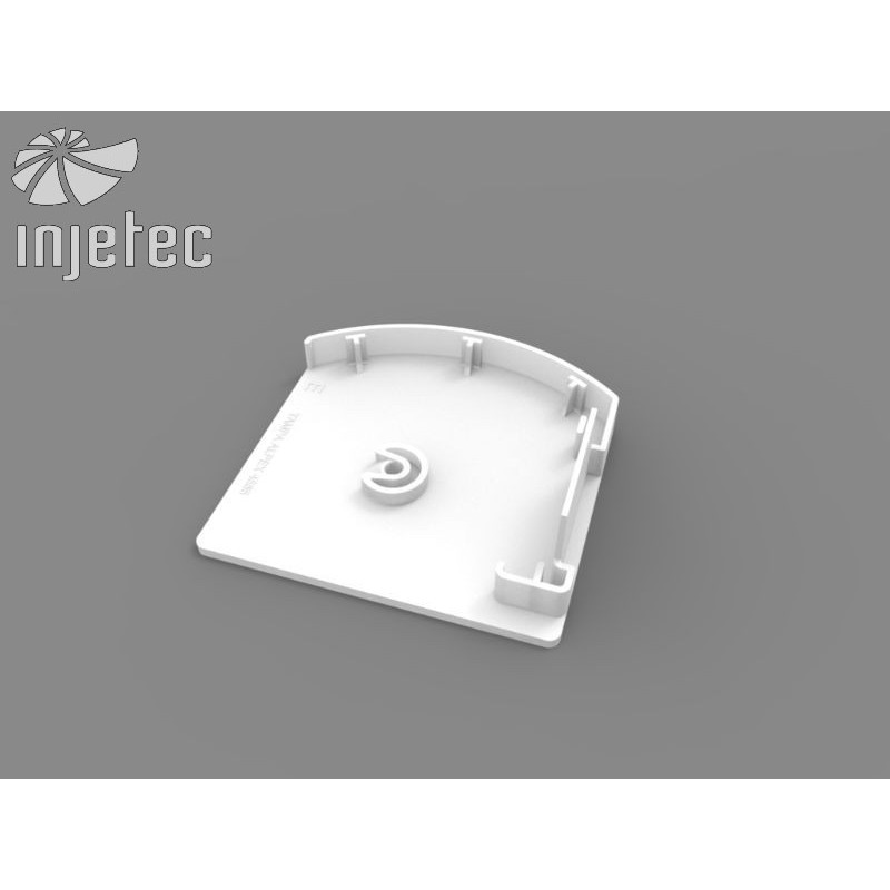 Tampa para Bandô perfil 4586 direita