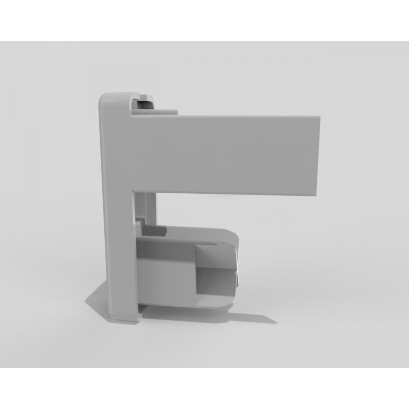 Tampa para base 5763 com aba esquerda sem gravação