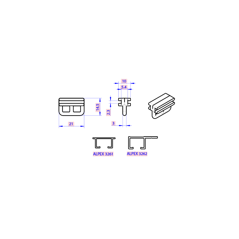 Rodízio Duplo para Cortina