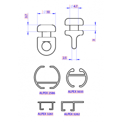 RODIZIO Nº2 PARA CORTINA