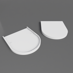 Tampa do suporte LX90 com alto relevo