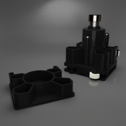 Kit Monocomando PH50mm com Redutor duplo