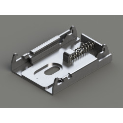 Garra Universal 40mm pintada e zincada