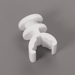 Rodízio para Cortina Canaleta