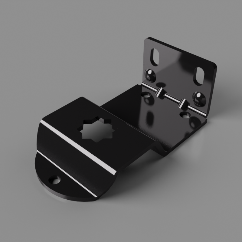 Suporte para motorização MÉDIO
Ref. 101.02371