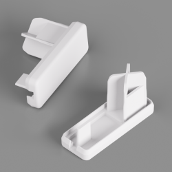 Tampa da base 5763 com aba