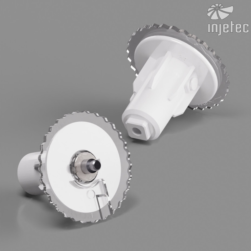 Comandos Opostos com pino retrátil e acionador