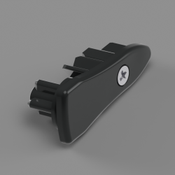 Tampa da base double vision  6590 s/ABA c rolete 5437 e parafuso