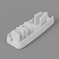 Tampa da Base 6643 com aba