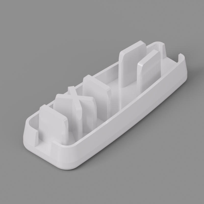 Tampa da Base 6643 com aba