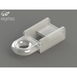 Adaptador para cortinas.
Imagem meramente ilustrativa.