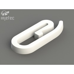 Colchete para cortinas.
Imagem meramente ilustrativa.