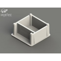 Tampa superior sem aba