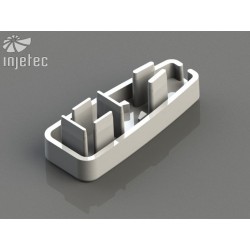 Tampa da base cunha 4217 com aba