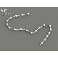 Corrente plástica Espaçada bola 10